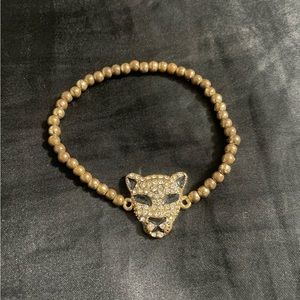 Gold cheetah bracelet — 2 for $8 or 3 for $10